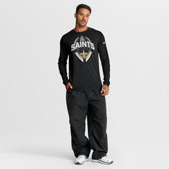 New Orleans Saints Primetime Legend Icon Performance Long Sleeve T-Shirt - Black online