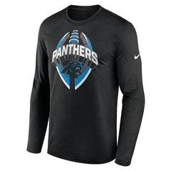 Carolina Panthers Primetime Legend Icon Performance Long Sleeve T-Shirt - Black for sale