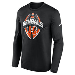 Cincinnati Bengals Primetime Legend Icon Performance Long Sleeve T-Shirt - Black for sale