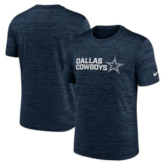 Dallas Cowboys Reverse Play Velocity Dri-FIT T-Shirt - Navy sale