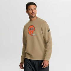 Cincinnati Bengals Swing Pass Rewind Club Pullover Sweatshirt - Tan on sale