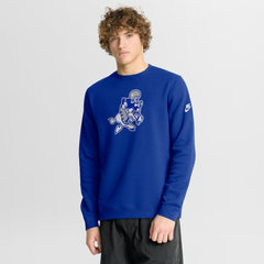 Dallas Cowboys Swing Pass Rewind Club Pullover Sweatshirt - Royal discount