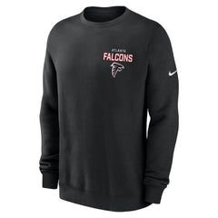 Atlanta Falcons Primetime Club Fleece Pullover Sweatshirt - Black discount