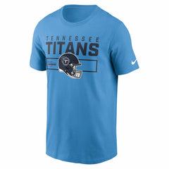 Tennessee Titans Primetime Helmet Essential T-Shirt - Light Blue discount