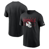 Arizona Cardinals Primetime Helmet Essential T-Shirt - Black on sale