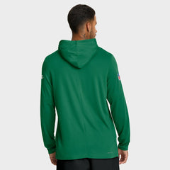 Philadelphia Eagles Big & Tall Alt Pack Dri-FIT Long Sleeve Hoodie T-Shirt - Kelly Green for sale