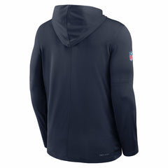 Dallas Cowboys Big & Tall Sideline Dri-FIT Long Sleeve Hoodie T-Shirt - Navy for sale