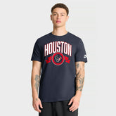 Houston Texans Rewind Front and Back Hit Essential T-Shirt - Navy online