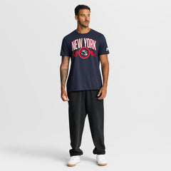 New York Giants Rewind Front and Back Hit Essential T-Shirt - Navy discount