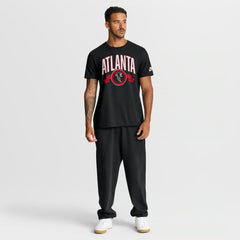 Atlanta Falcons Rewind Front and Back Hit Essential T-Shirt - Black cheap
