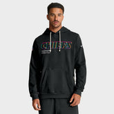 Kansas City Chiefs Tall 2025 NFL Crucial Catch Sideline Standard Issue Dri-FIT Hoodie - Black cheap