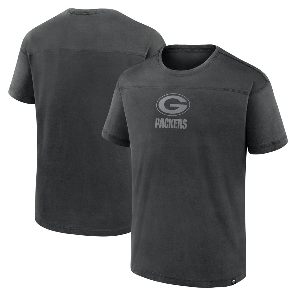 Green Bay Packers Mini Tonal T-Shirt - Black sale
