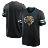 Jacksonville Jaguars Hometown Premium Hashmark V-Neck T-Shirt - Black sale