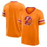 Tampa Bay Buccaneers Hometown Premium Hashmark V-Neck T-Shirt - Orange online