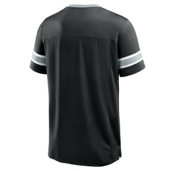 Las Vegas Raiders Hometown Premium Hashmark V-Neck T-Shirt - Black discount