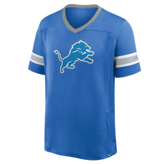 Detroit Lions Hometown Premium Hashmark V-Neck T-Shirt - Blue discount