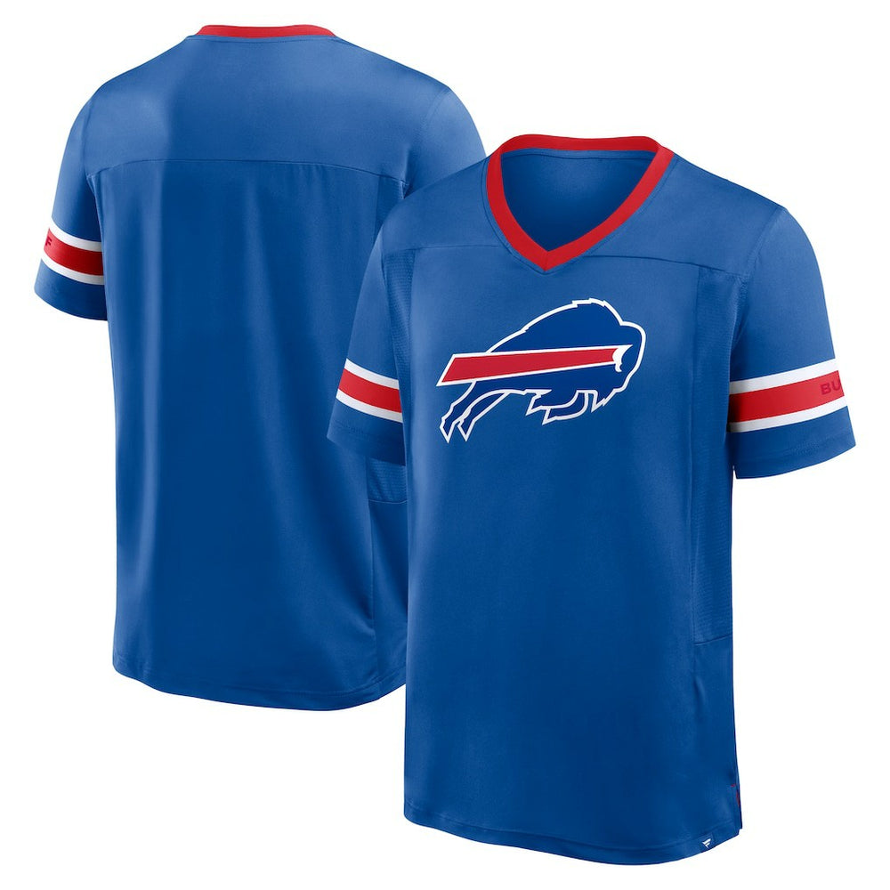 Buffalo Bills Hometown Premium Hashmark V-Neck T-Shirt - Royal for sale