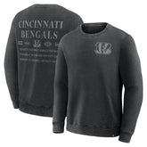 Cincinnati Bengals Deep Route Pullover Sweatshirt - Black on sale