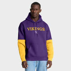 Minnesota Vikings Helmet Retro Pullover Hoodie - Purple for sale