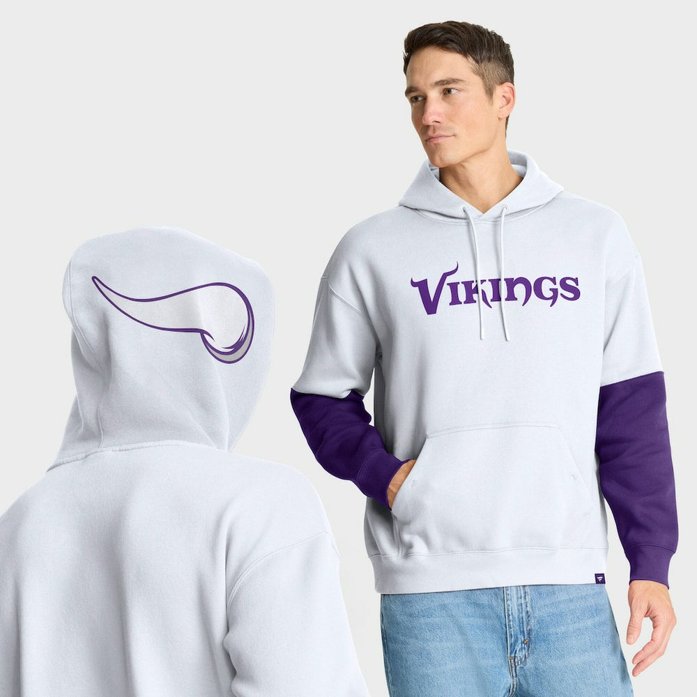Minnesota Vikings Helmet Alt Pullover Hoodie - White online