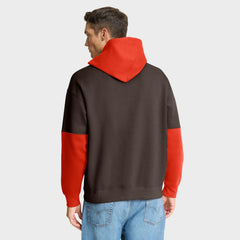Cleveland Browns Helmet Pullover Hoodie - Brown sale