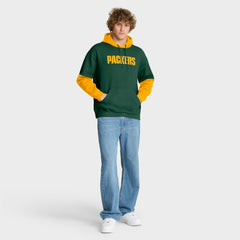 Green Bay Packers Helmet Pullover Hoodie - Green cheap