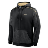 New Orleans Saints Checkdown Pass Full-Zip Hoodie - Black for sale