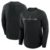 Las Vegas Raiders Coverage Scheme Long Sleeve T-Shirt - Black for sale