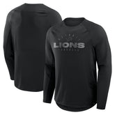 Detroit Lions Coverage Scheme Long Sleeve T-Shirt - Black sale