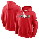 San Francisco 49ers New Horizons Heritage Pullover Hoodie - Scarlet discount