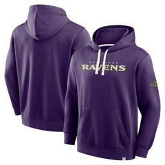 Baltimore Ravens New Horizons Heritage Pullover Hoodie - Purple sale