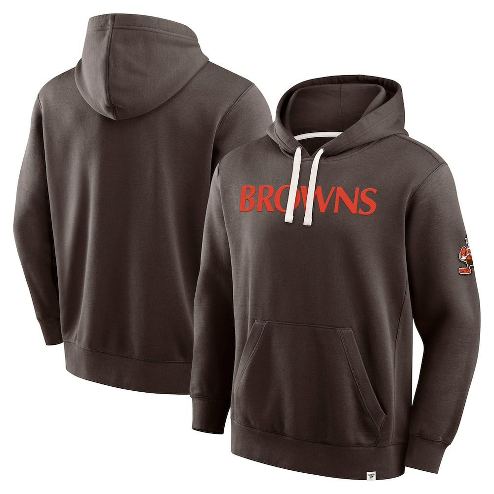Cleveland Browns New Horizons Heritage Pullover Hoodie - Brown online