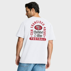 San Francisco 49ers Fluid Motion Legacy T-Shirt - White on sale