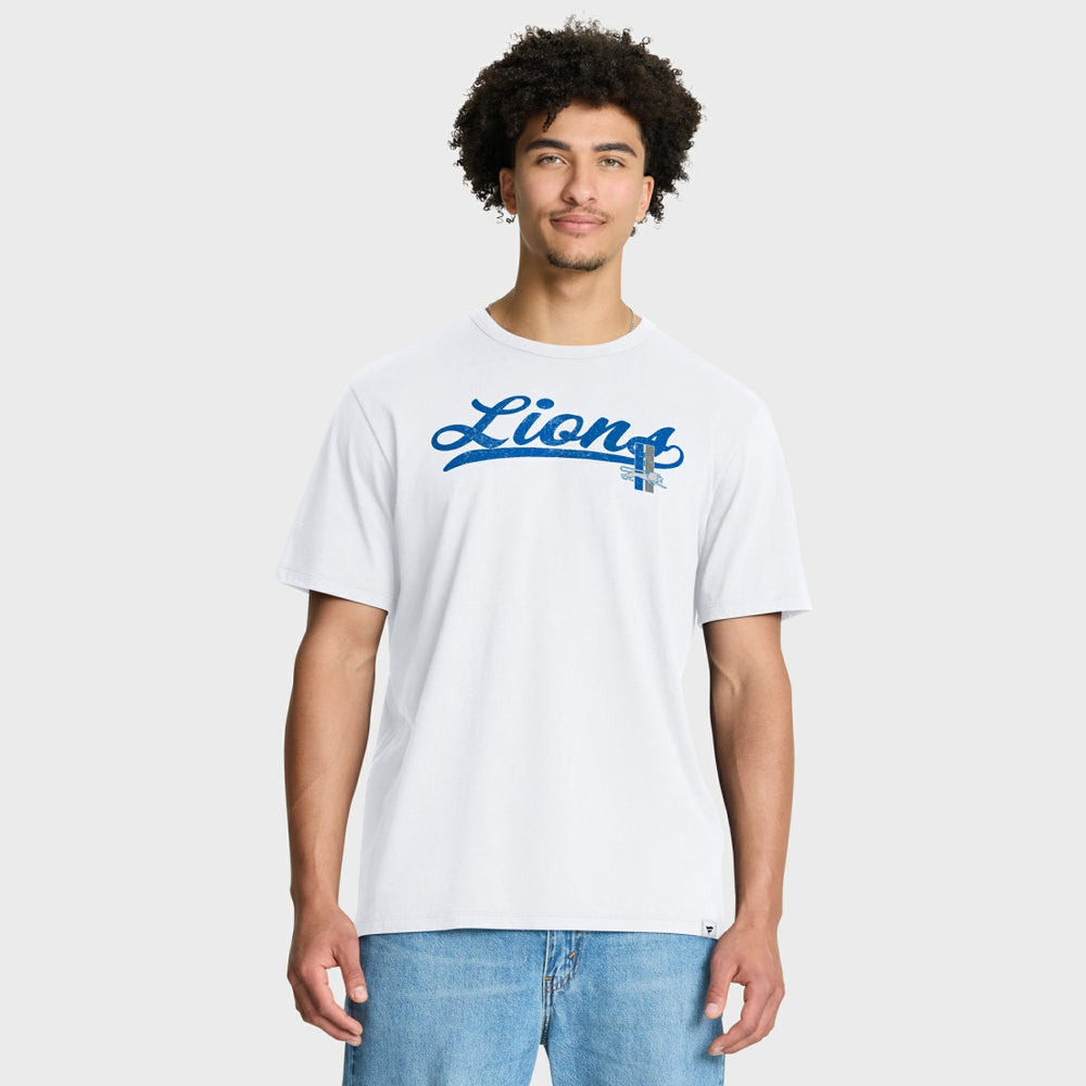 Detroit Lions Fluid Motion Legacy T-Shirt - White for sale