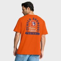 Denver Broncos Fluid Motion Legacy T-Shirt - Orange for sale