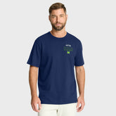 Seattle Seahawks Passing Pocket Legacy T-Shirt - College Navy sale