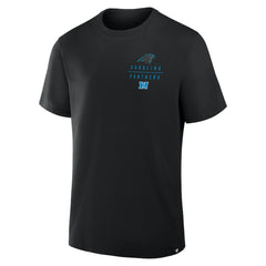 Carolina Panthers Passing Pocket Legacy T-Shirt - Black for sale
