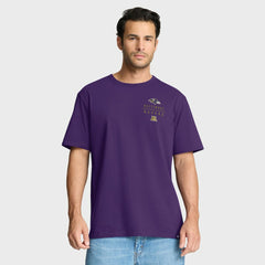 Baltimore Ravens Passing Pocket Legacy T-Shirt - Purple discount