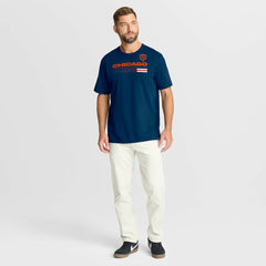 Chicago Bears Chop Block Legacy T-Shirt - Navy online