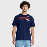 Denver Broncos Chop Block Legacy T-Shirt - Navy on sale