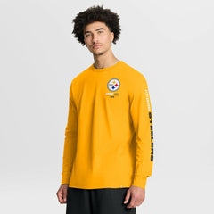 Pittsburgh Steelers Clock Management Legacy Long Sleeve T-Shirt - Gold for sale