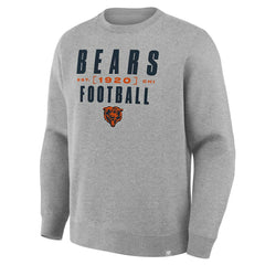 Chicago Bears Powerful Throw Legacy Pullover Sweatshirt - Heather Gray outlet