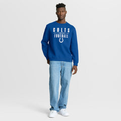Indianapolis Colts Powerful Throw Legacy Pullover Sweatshirt - Royal on sale