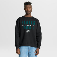 Philadelphia Eagles Powerful Throw Legacy Pullover Sweatshirt - Black online