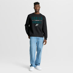 Philadelphia Eagles Powerful Throw Legacy Pullover Sweatshirt - Black online