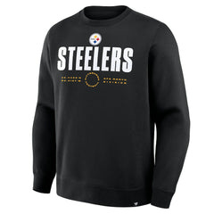 Pittsburgh Steelers Direct Handoff Legacy Pullover Sweatshirt - Black outlet