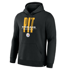Pittsburgh Steelers Right Tackle Legacy Pullover Hoodie - Black online