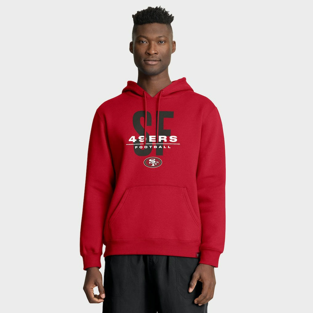 San Francisco 49ers Right Tackle Legacy Pullover Hoodie - Scarlet online
