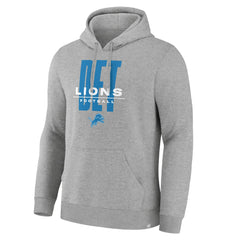 Detroit Lions Right Tackle Legacy Pullover Hoodie - Heather Gray online