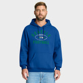 Seattle Seahawks Fumblerooski Legacy Pullover Hoodie - Royal on sale